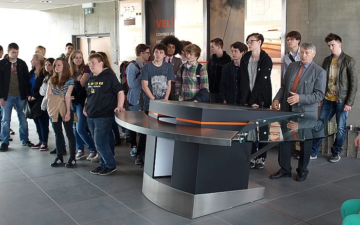 Do Informačního centra Elektrárny Ledvice zavítali vloni například i studenti teplického gymnázia. Foto: Ota Schnepp / ČEZ